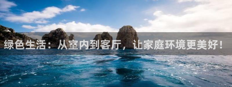 杏宇注册杏宇登陆：绿色生活：从室内到客厅，让家庭环境更美好！