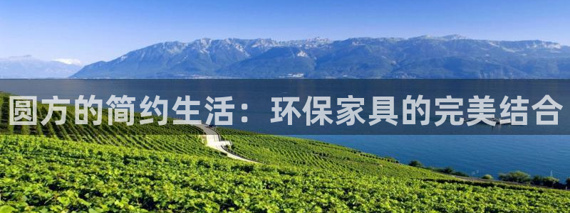 杏宇登陆测速：圆方的简约生活：环保家具的完美结合